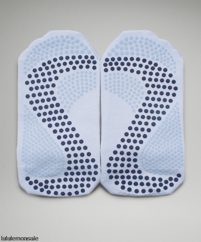 Lululemon Damen DELULU458 | Blau Leinen Find Your Balance Studio Tab Socke